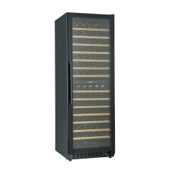 Cavecool Affection Onyx - 171 bottles - Dual zone - Black