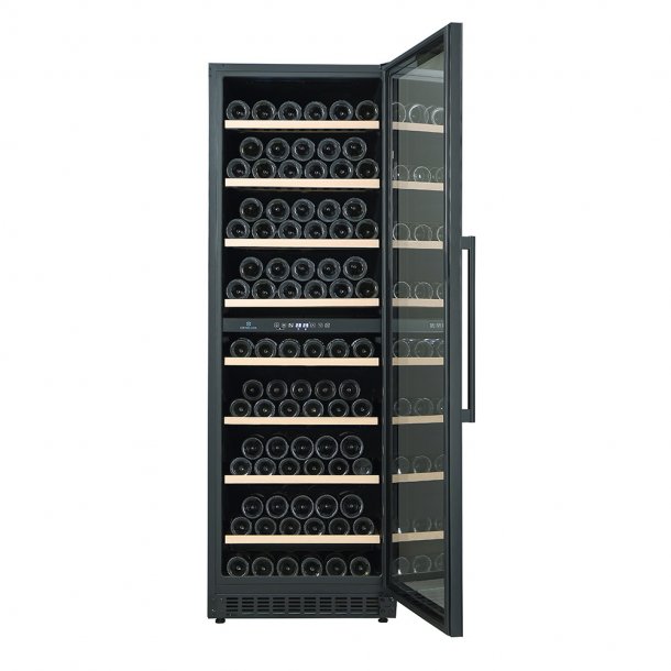 Cavecool Affection Onyx - Essential Edition - 171 bottles - Dual zone - Black