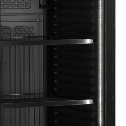 Tefcold Display kleskab - CEV425-I - 455 ds. - Sort