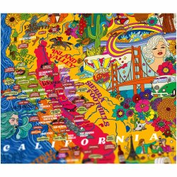Puslespil - Californien