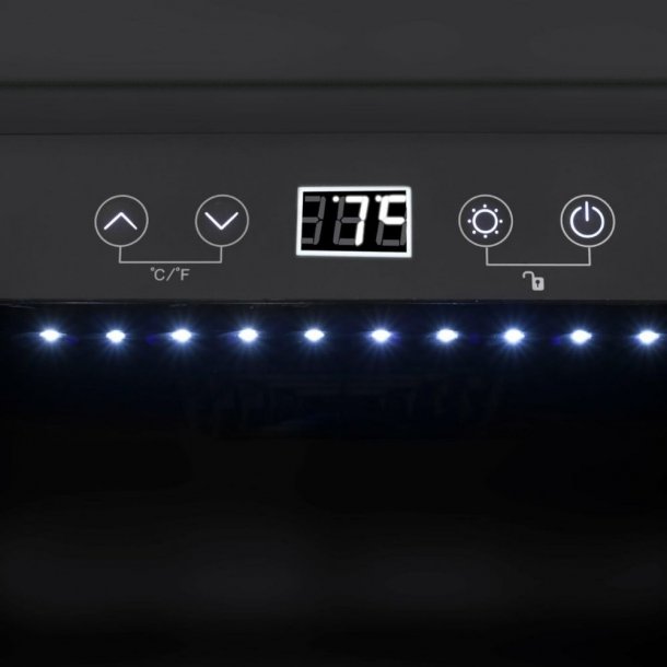 Caso WineDeluxe E 18 Black - CS7710 - 1 zone - 18 flasker