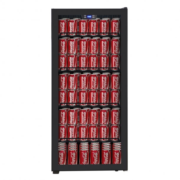 Cavecool Chill Display - 185 cans - Single zone - Black