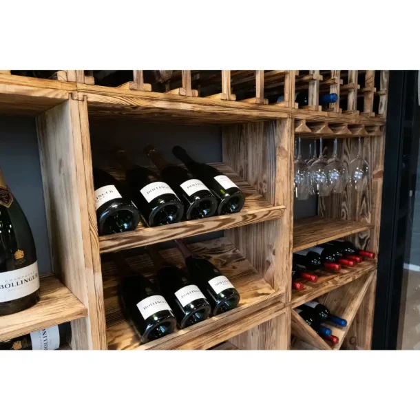 Caverack - ANDINO DISPLAY - 14 flasker - Brndt fyrretr