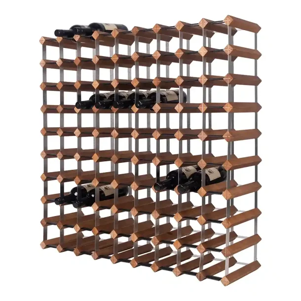 Mensolas - Mrkbejdset  fyrretr - 90 flasker