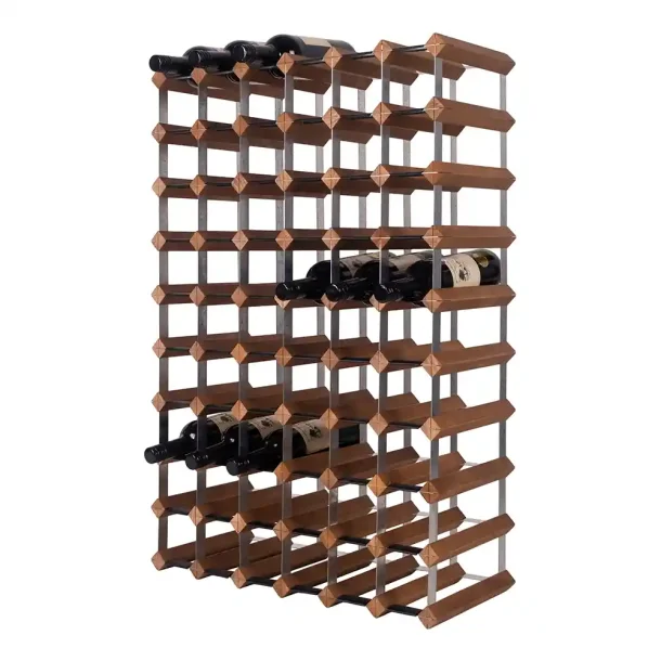 Mensolas - Mrkbejdset fyrretr - 60 flasker