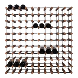 Mensolas - Mrkbejdset  fyrretr - 110 flasker