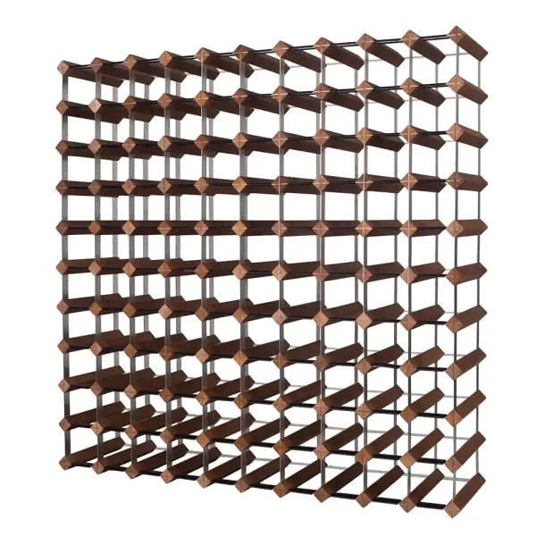 Mensolas - Mrkbejdset  fyrretr - 110 flasker