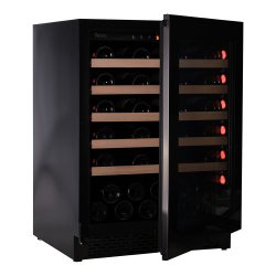 Pevino Majestic 46 bottles - 1 zone - Black steel 