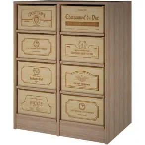 Winerex KASANDRA - til 8 vinkasser (12-styks kasser)