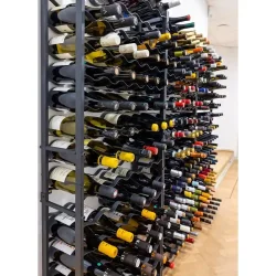 Fina - 66 flasker - Sort metal