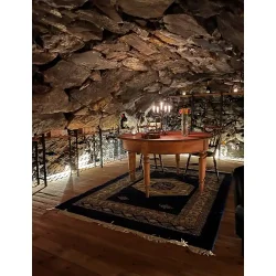 Fina - 60 flasker - Sort metal