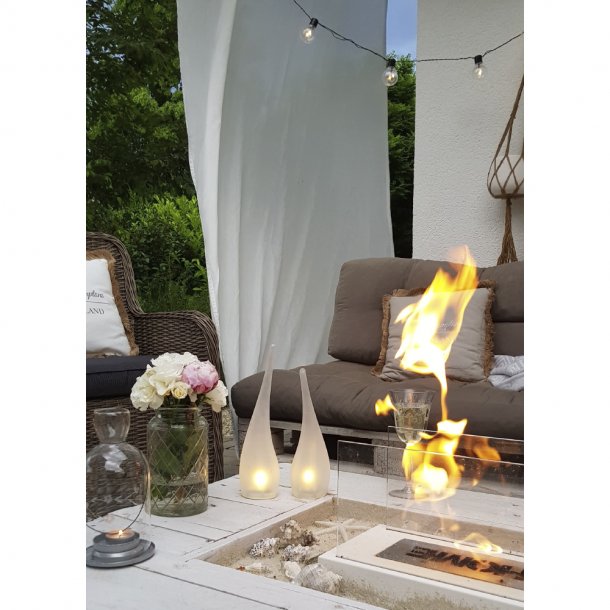 Lysestage LED - FlameLight 28 cm - Vagnbys