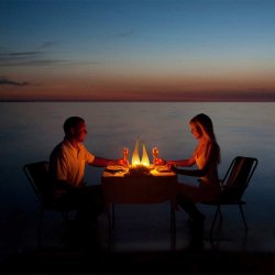 Lysestage LED - FlameLight 28 cm - Vagnbys