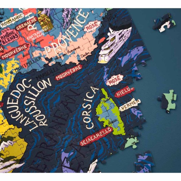 Puslespil - Frankrig