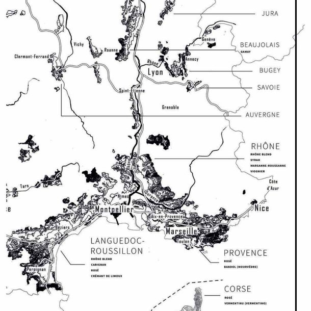 Vinplakat - France (50x70cm)