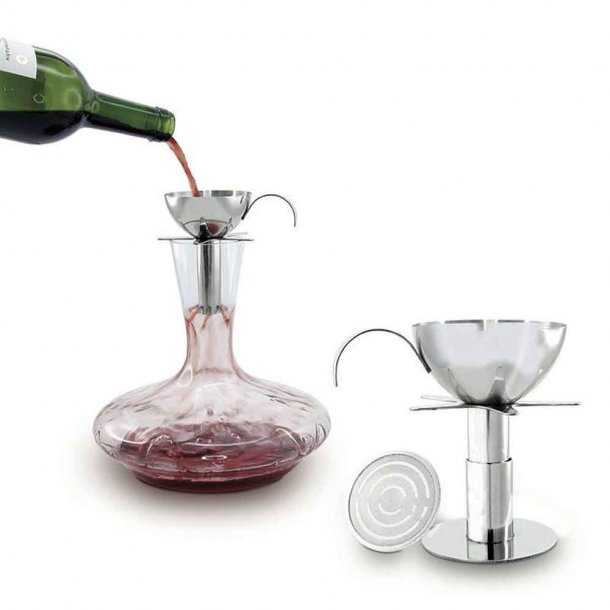 Pulltex - Decanter wine funnel with filter