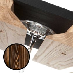 Caverack - Glasholder - Brndt fyrretr