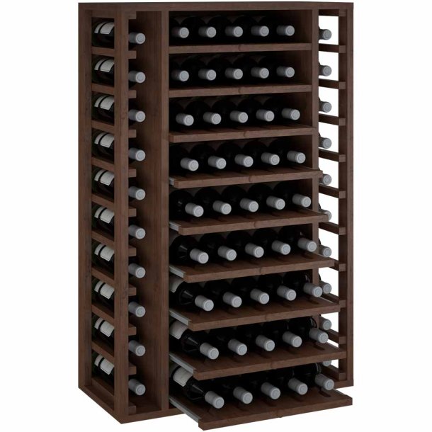 Winerex FAUSTA - 65 flasker - udtrkbar hylder