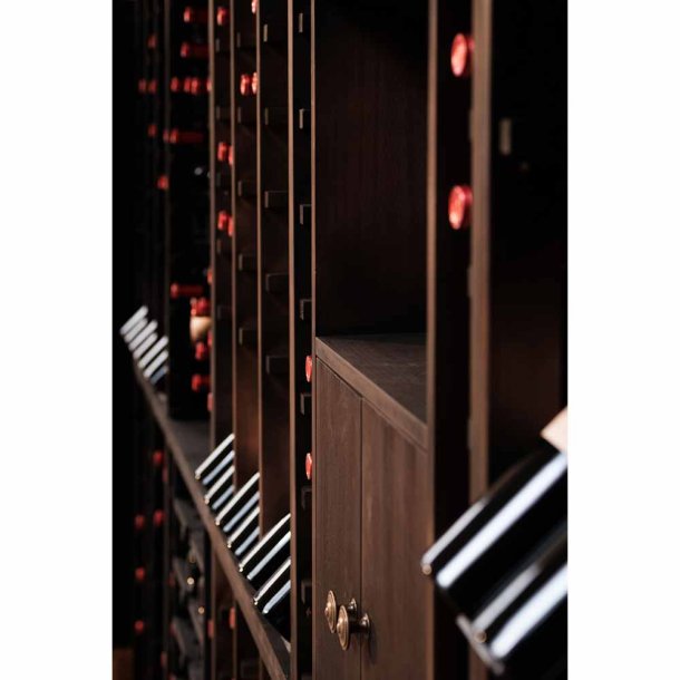 Winerex FAUSTA - 65 flasker - udtrkbar hylder