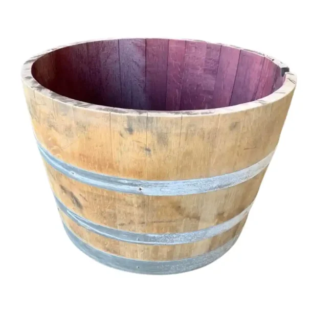 Halv vintnde 225 liter - fransk eg - brugt