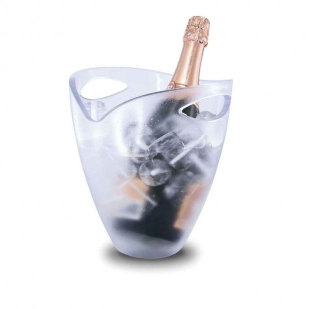 Pulltex - Seau  glace/Seau  Champagne - Transparent - Acrylique