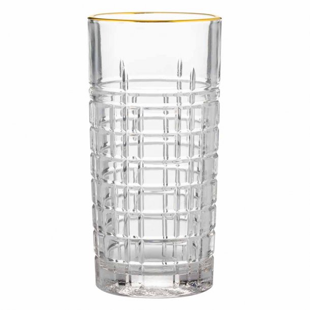 RAVENHEAD - Long drink glass - Gold - 2 pcs. 