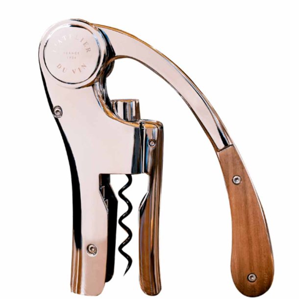 L'Atelier du Vin - Oeno Motion Wood &amp; Chrome - Corkscrew