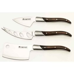 Legnoart Reggio - Ostest 3 dele - Mrkt trskaft