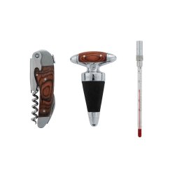 Laguiole - Vingavest - 3 dele m. termometer