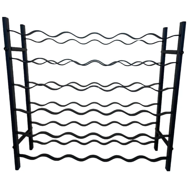 Fina - 36 flasker - Sort metal