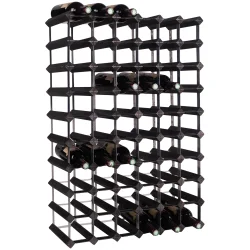 Mensolas - Sortbejdset fyrretr - 60 flasker