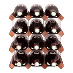 Mensolas - Mrkbejdset fyrretr - 12 flasker