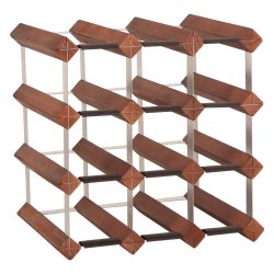 Mensolas - Mrkbejdset fyrretr - 12 flasker