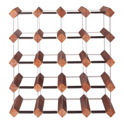 Mensolas - Mrkbejdset fyrretr - 20 flasker