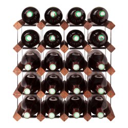 Mensolas - Mrkbejdset fyrretr - 20 flasker