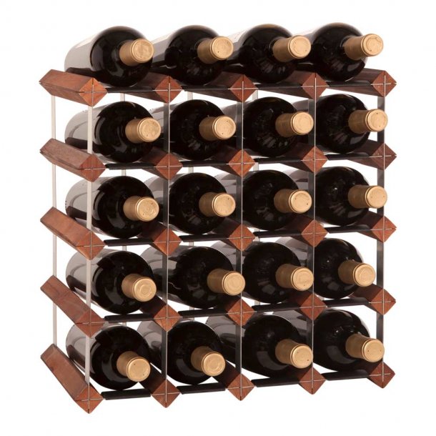 Mensolas - Mrkbejdset fyrretr - 20 flasker