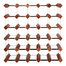 Mensolas - Mrkbejdset fyrretr - 30 flasker