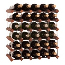 Mensolas - Mrkbejdset fyrretr - 30 flasker