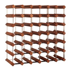 Mensolas - Mrkbejdset fyrretr - 42 flasker