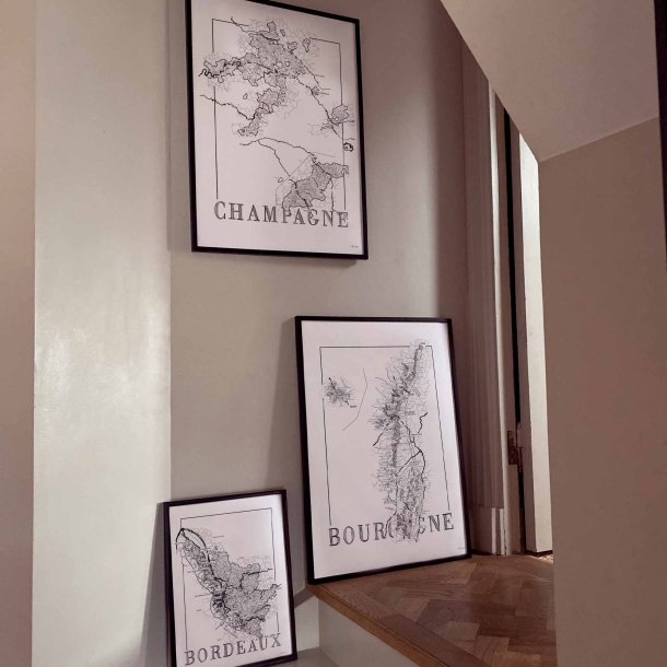 Vinplakat - Champagne (50x70cm)
