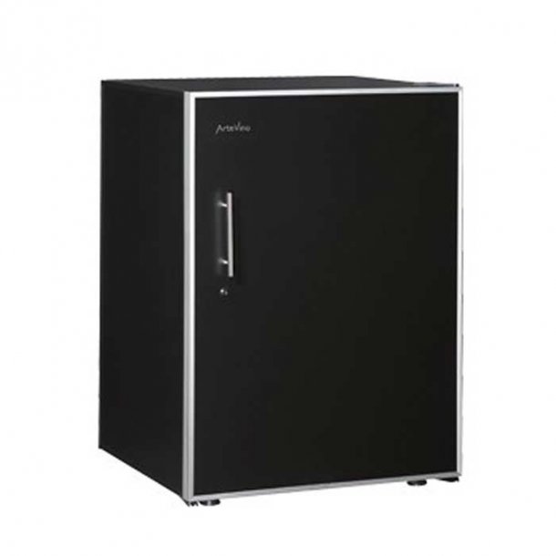 Artevino Oxygen - 98 bottles - Multizone - Solid door - Black