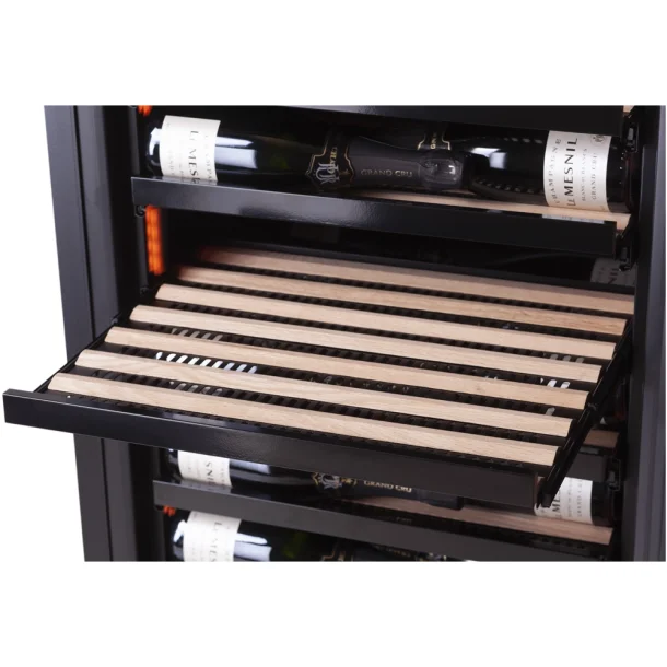 Pevino Imperial Eco 96 flasker - 2 zoner - Sort