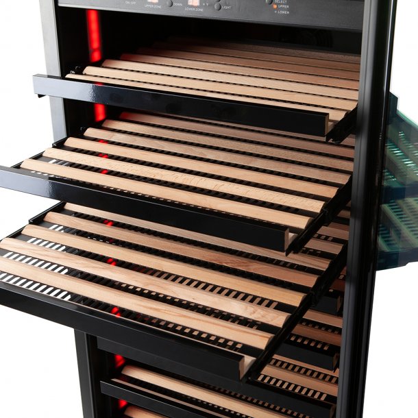 Pevino Imperial 96 bottles - 2 zones - Black