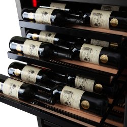 Pevino Imperial 96 bottles - 2 zones - Black