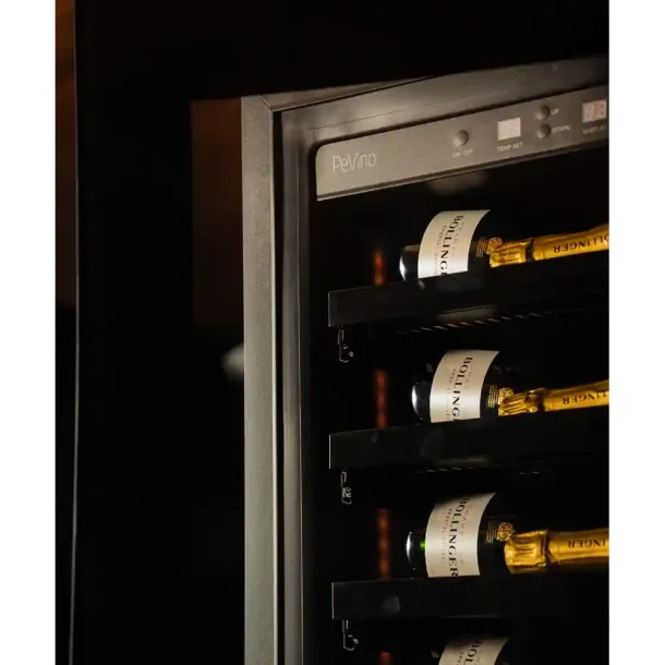 Pevino Imperial Eco 96 bottles, 1 zone, black