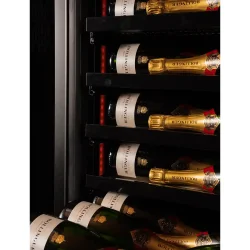 Pevino Imperial Eco 96 bottles, 1 zone, black