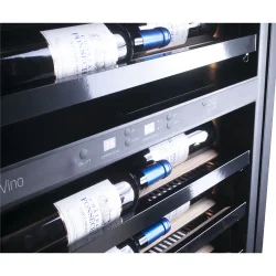 Pevino Imperial Eco 54 flasker - 2 zoner - Sort