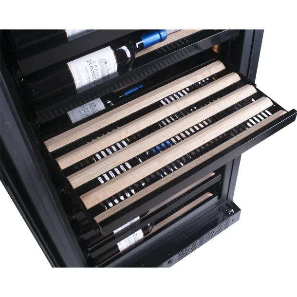 Pevino Imperial Eco 54 flasker - 2 zoner - Sort