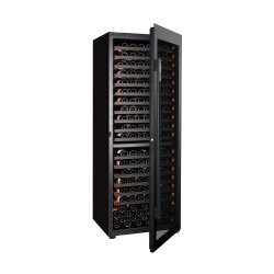 Pevino Imperial Giant 254 flasker - 2 zoner - Sort glasfront