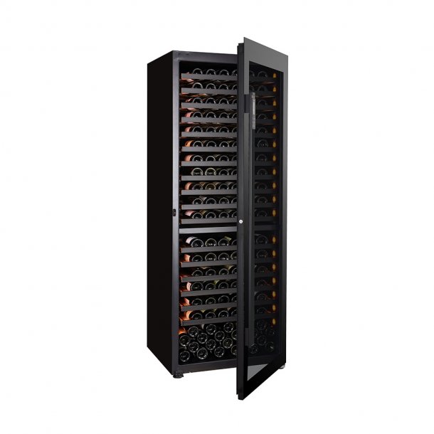 Pevino Imperial Giant 254 flasker - 2 zoner - Sort glasfront